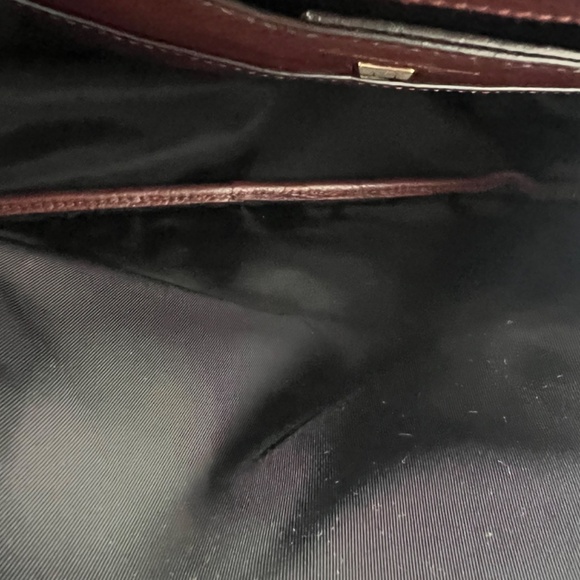 SALVATORE FERRAGAMO  Calfskin Gancio XL City Backpack Maroon/Wine color main image 9
